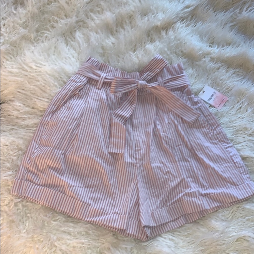 Forever 21 contemporary striped shorts